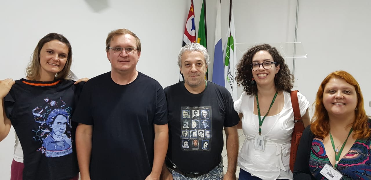 Juliana, Nelson, Ricardo, Ana Maria e Maíra