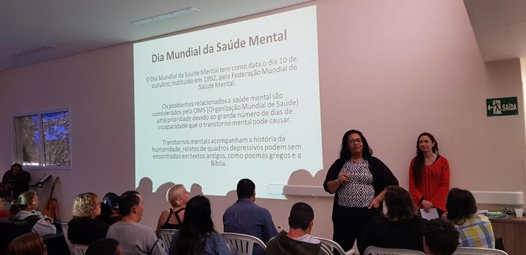 Foto: Cecília e Giovana explicam a importância do Dia Mundial da Saúde Mental (10 de outubro)