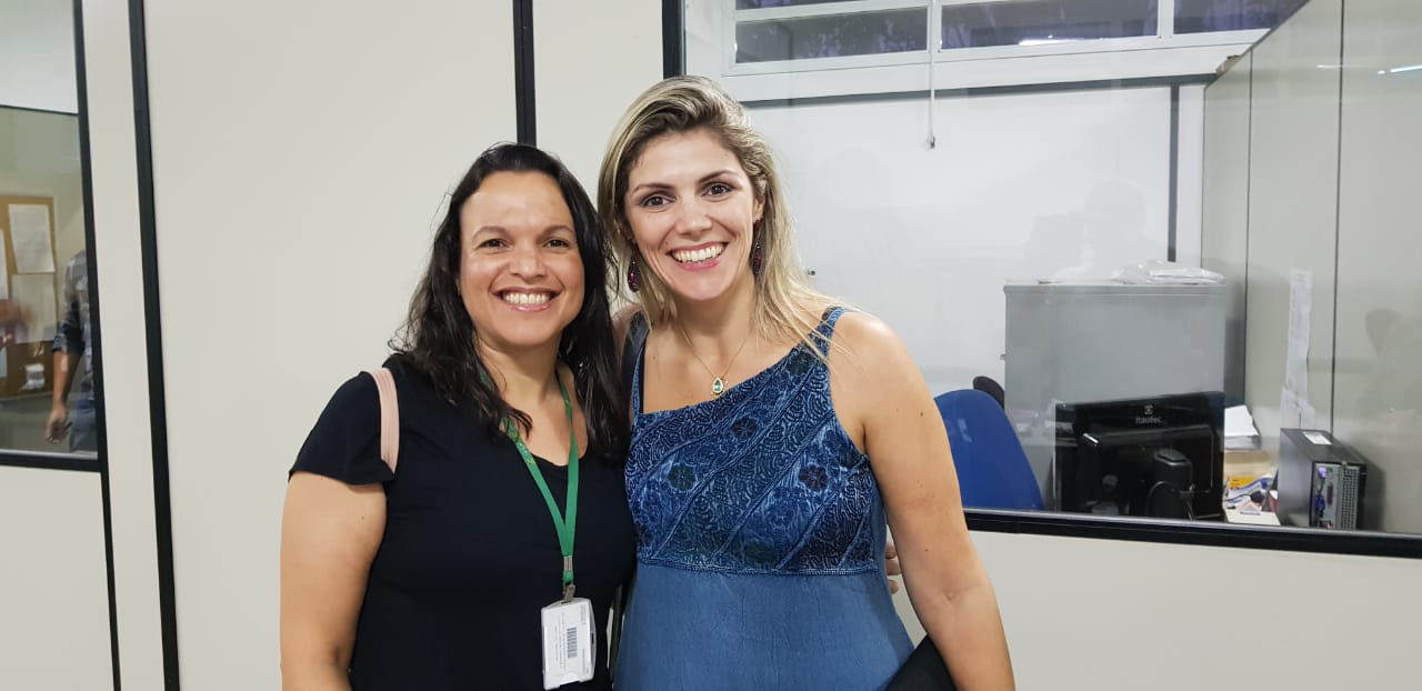 Foto: Professoras Ângela e Regina