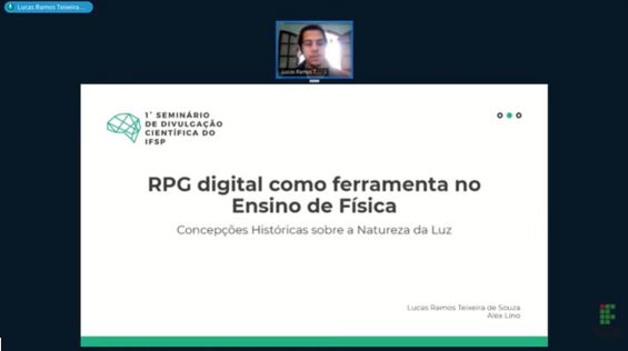 Apresentação de Lucas Ramos