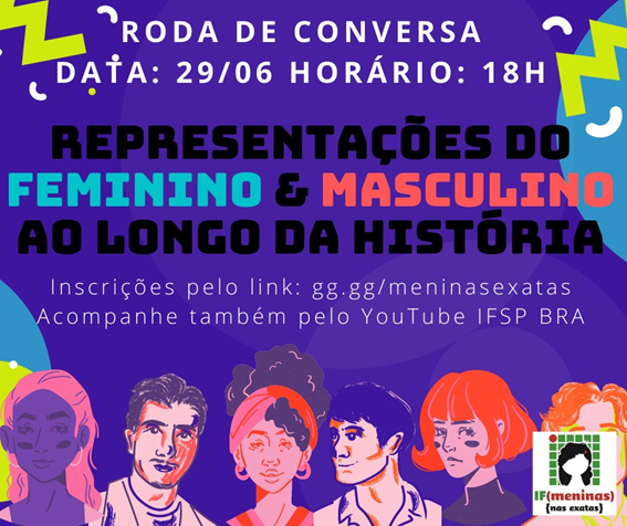 Banner de divulgação da Roda de Conversa