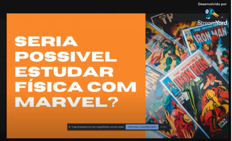 Slide da apresentação sobre o conceito de potência elétrica no universo dos super-heróis