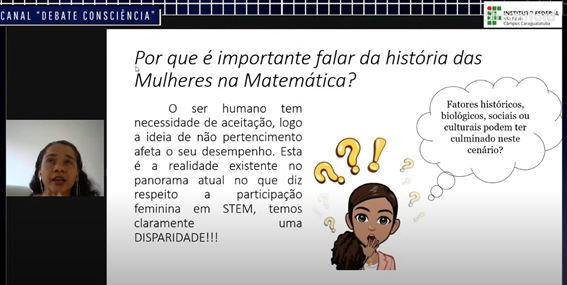 Imagem 5 - Slide apresentado pela professora Ana Maria
