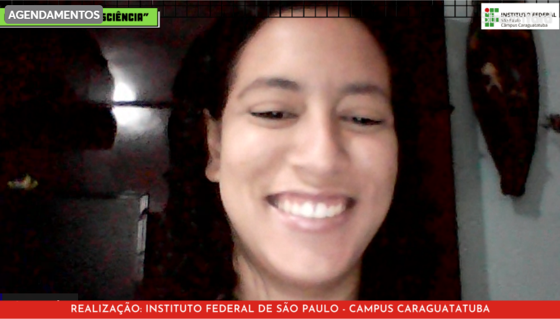 Imagem 3 – Licencianda Amanda Salgueiro de Souza