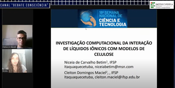 Imagem 13 – Apresentação de Niceia de Carvalho Betim