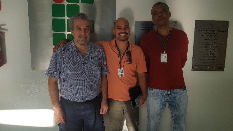 Professores Ricardo Plaza Mauro e Alexandre