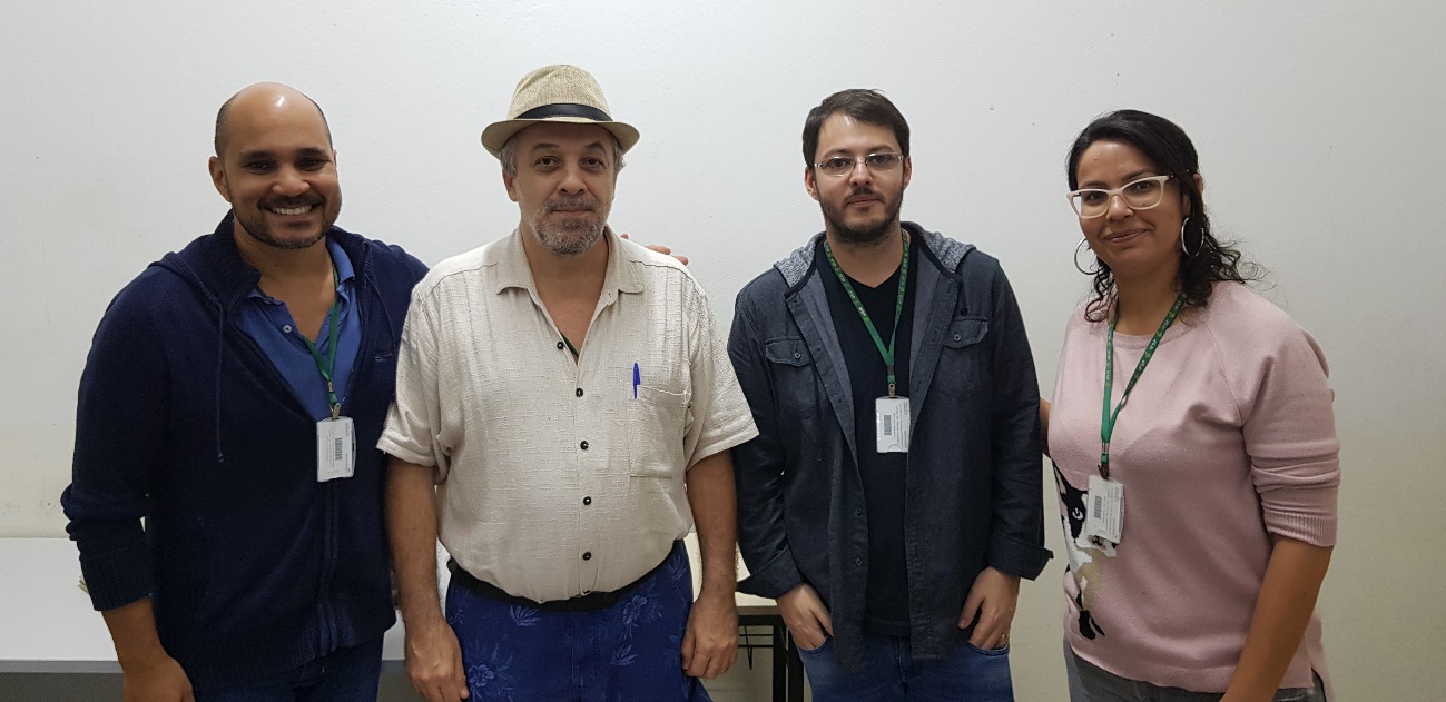 Professores Mauro, Ricardo, Renato e Ticiana