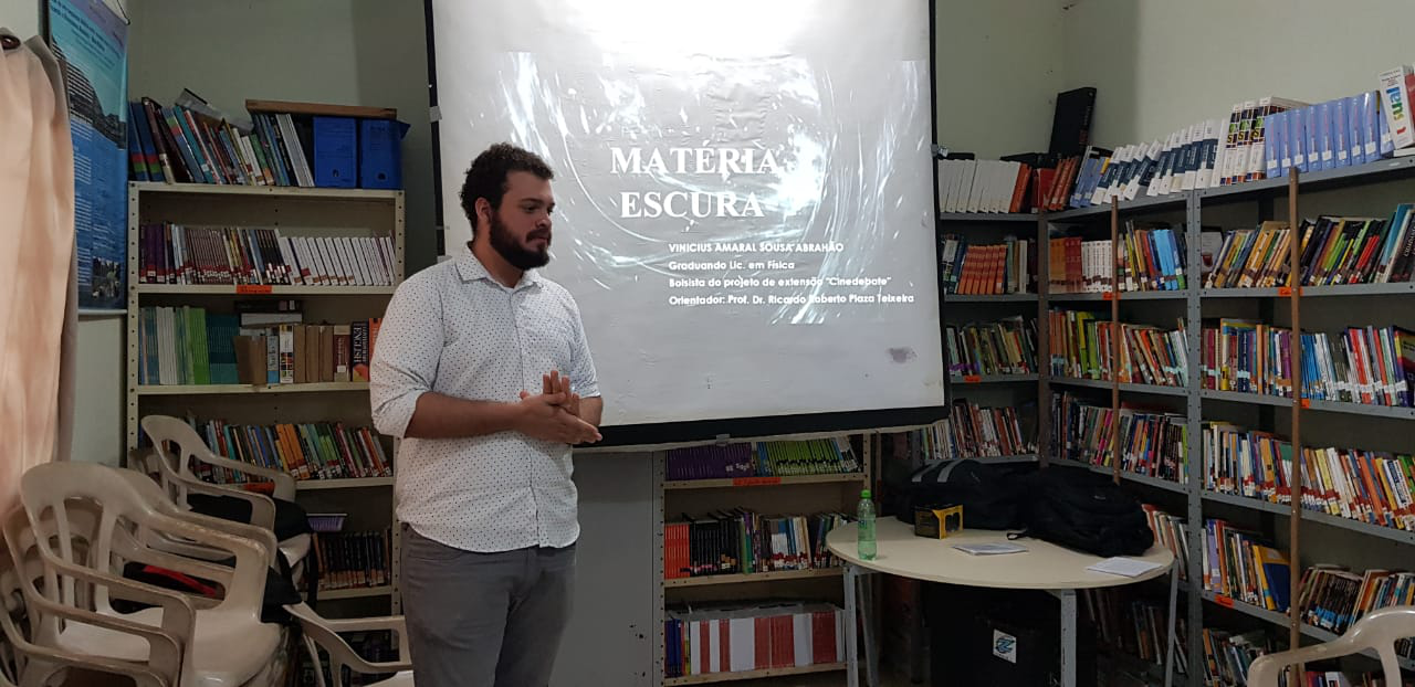 Foto: Apresentação de Vinicius Amaral na Escola Aurea