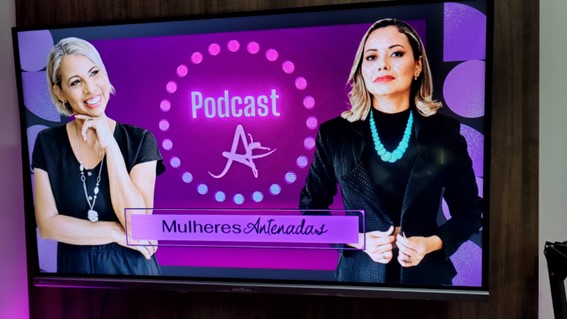 Imagem 4 – Imagem do Podcast Mulheres Antenadas