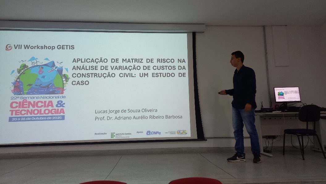 Imagem 17: Lucas em sua apresentação
