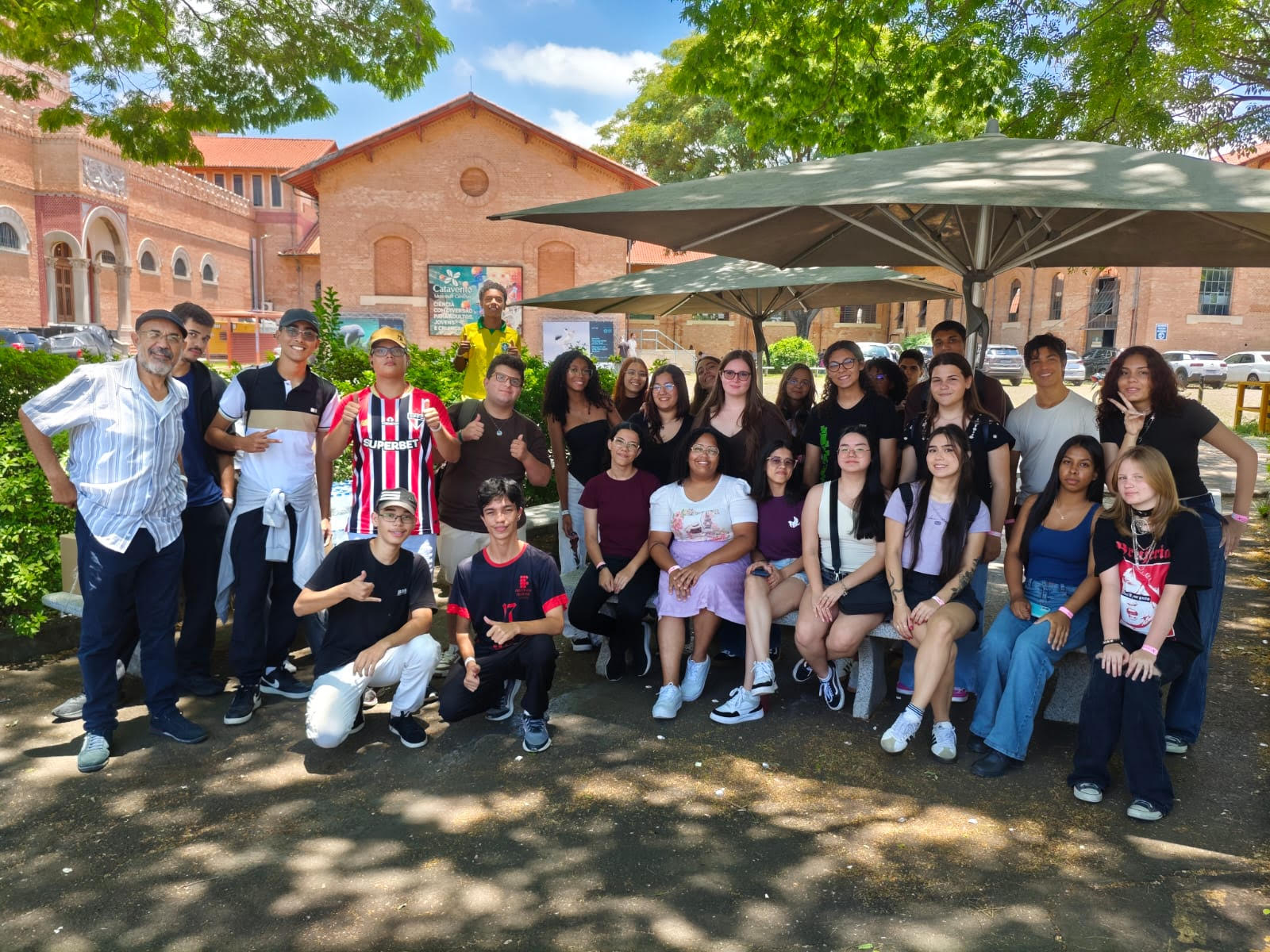 Imagem 5: Turma do 3º ano Técnico em Informática Integrado ao Ensino Médio visitando o Museu Catavento