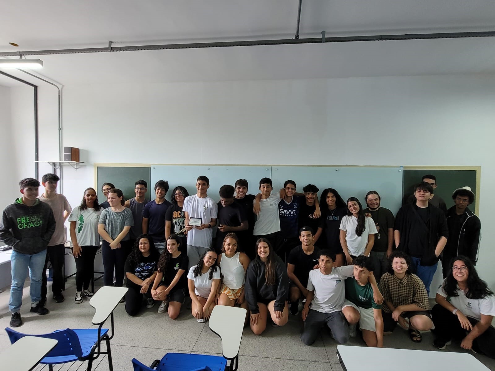 Imagem 4: Turma do primeiro ano do Curso Técnico Integrado ao Ensino Médio