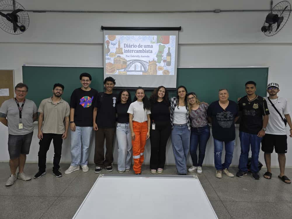 Imagem 2: Gabrielly e ouvintes de sua palestra na SNCT 2025