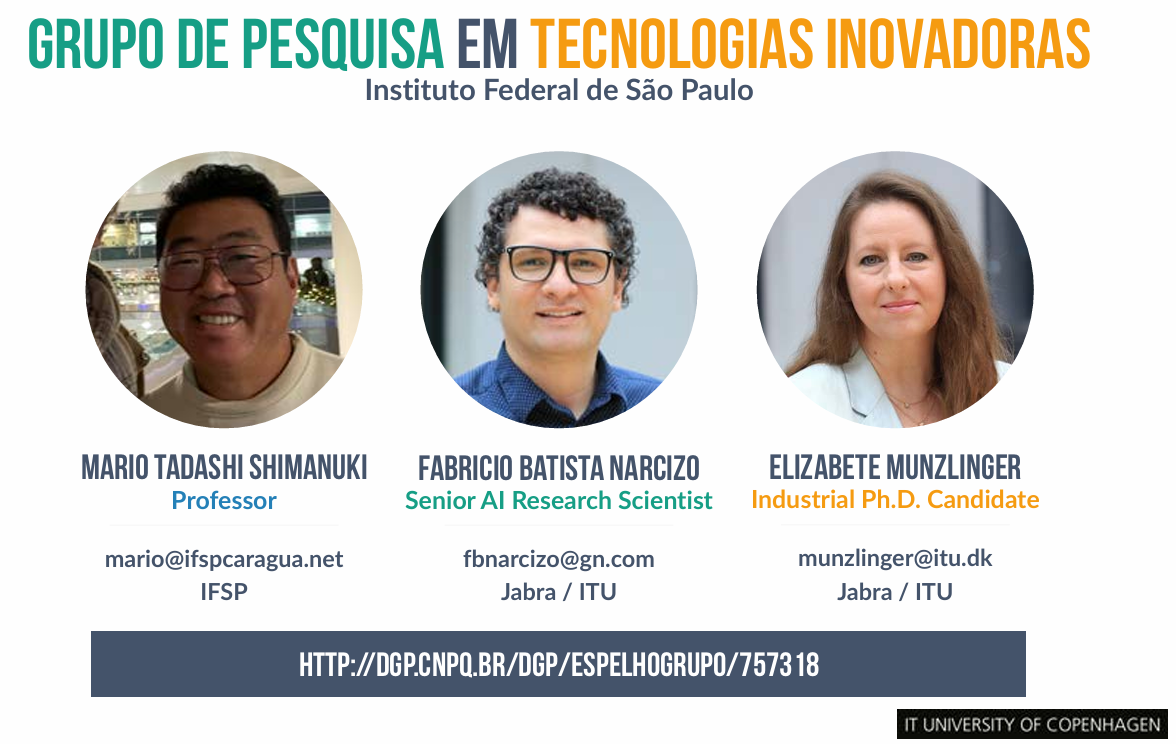 Imagem 3: Grupo de pesquisa em Tecnologias Inovadoras