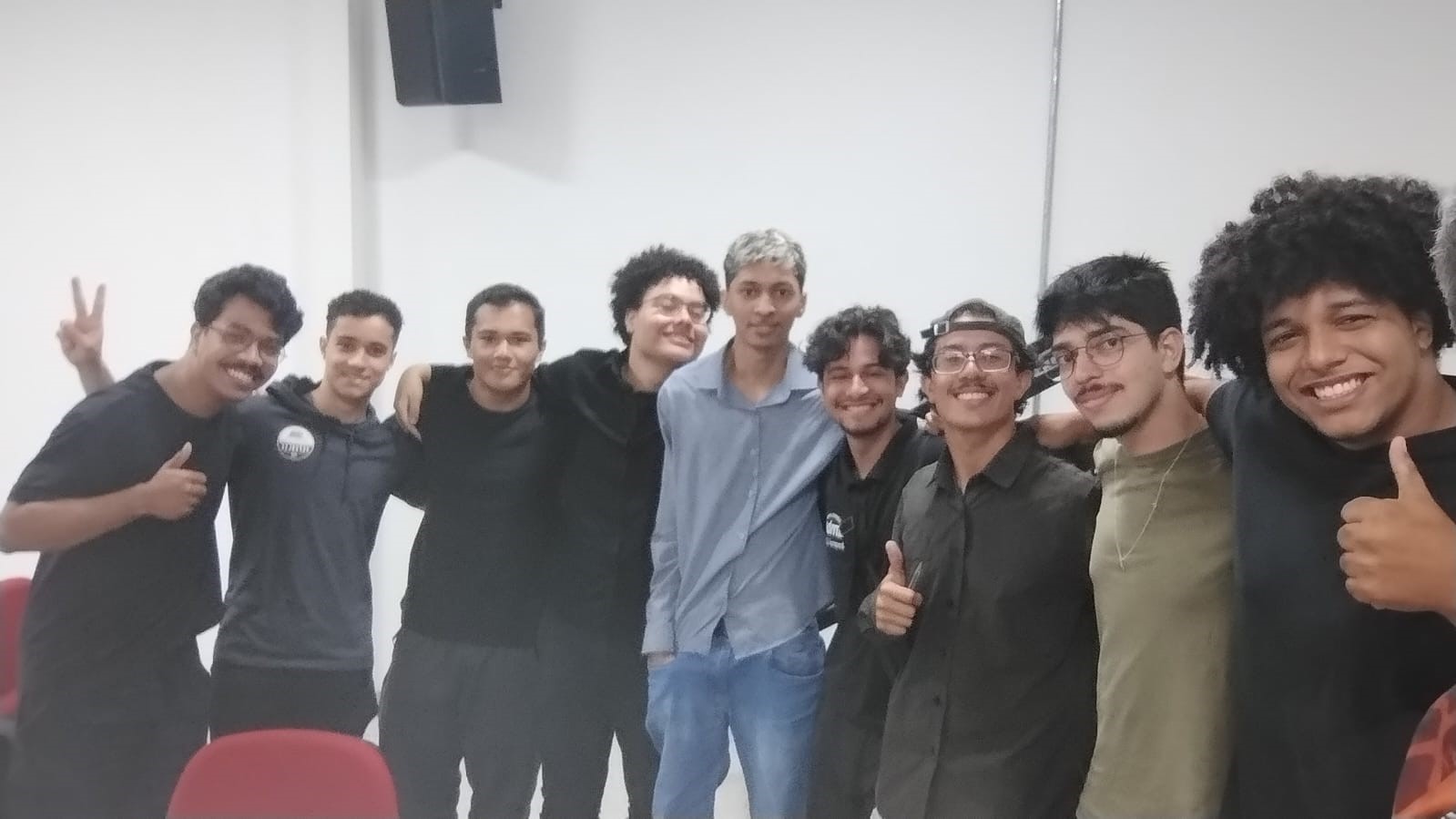 Imagem 2: Daniel, João, Tulio, Vinicius, Tiago, Lucas, João Gabriel, Kauan e Vitor