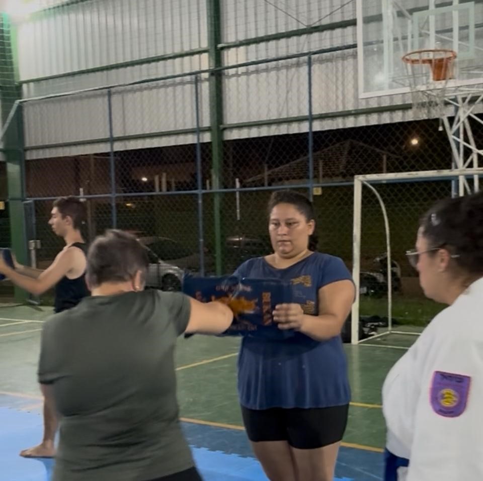 Imagem 2: técnicas realizadas pelos alunos