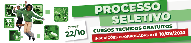 Cursos Técnicos Gratuitos - Inscrições Prorrogadas