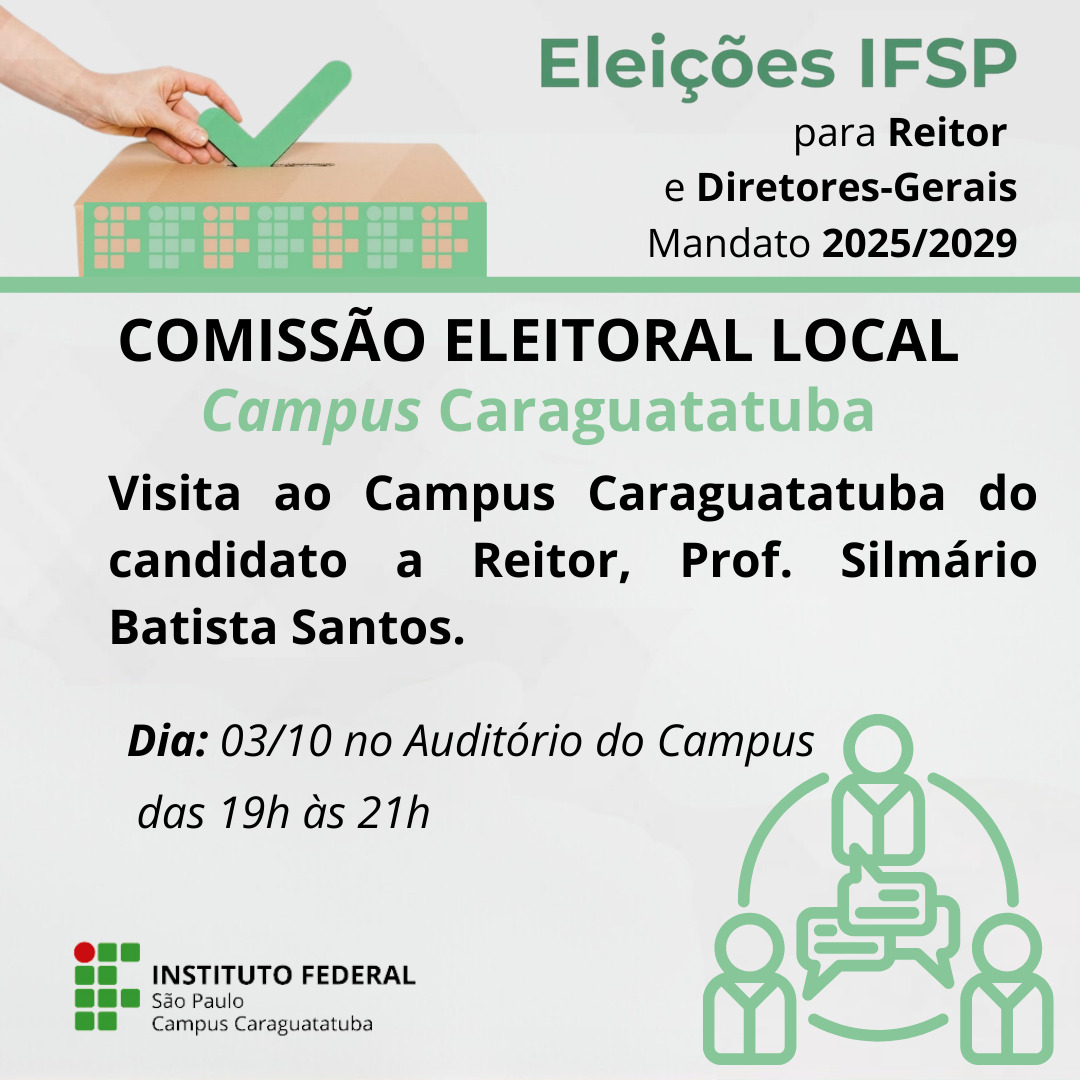 Visita Candidatado a Reitor Silmário