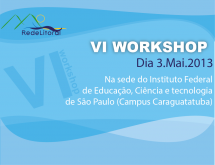 Campus Caraguá sediará VI Workshop RedeLitoral