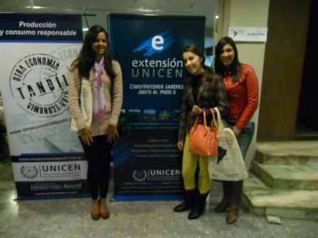 Alunas Camila, Rafaela e Mayara