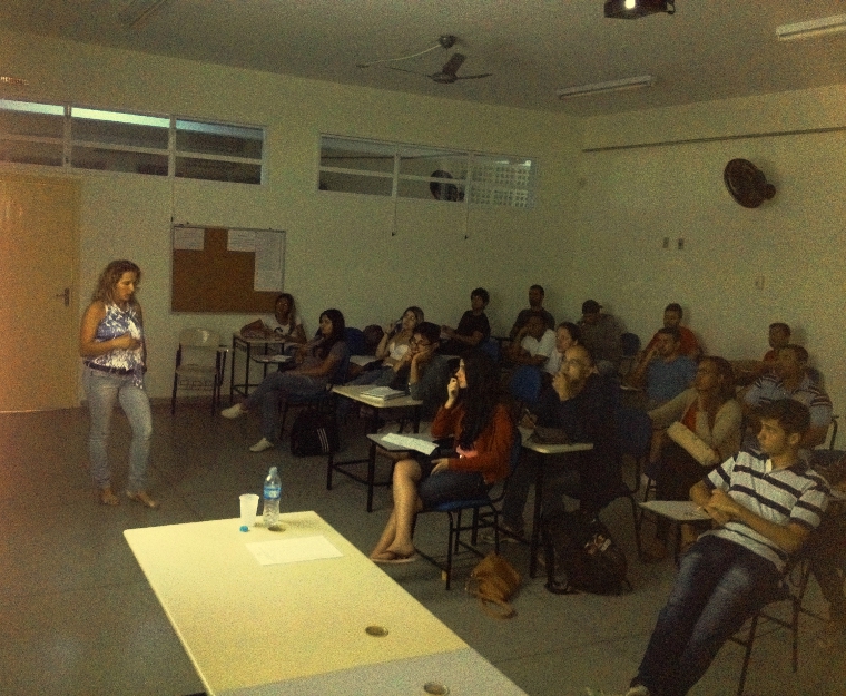 Palestra “Sistema de gestão Integrada SGi” proferida pela Eng. Fernanda Santana (Construtora Schahin Ltda.)