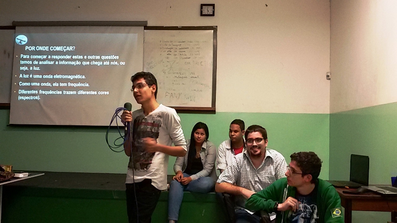 Apresentação de Dérick sobre ondas eletromagnéticas