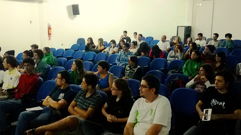 Público presente na turma das 16:00
