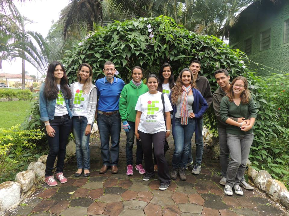 Alunos em visita ao Hotel Ilha Morena