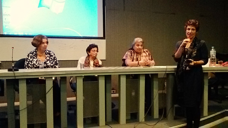 Professoras Anna Maria, Myriam, Daisy e Martha