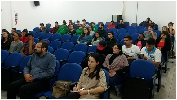 Público presente ao Colóquio