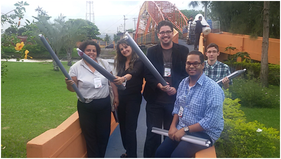 Licenciandos em matemática presentes no Innovation Day