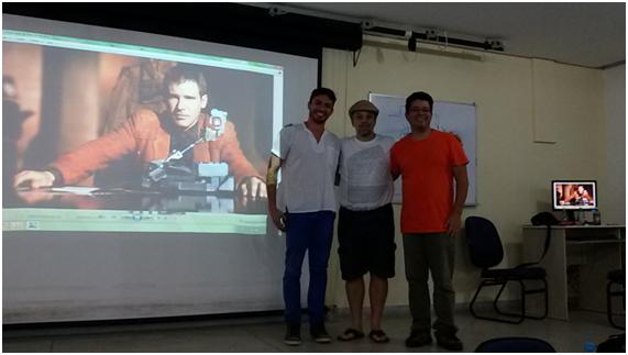 Professores Francisco, Ricardo e Wanderson