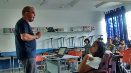 Palestra do professor Nelson
