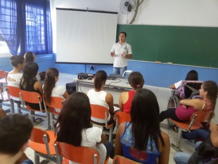 Palestra do professor Cesar