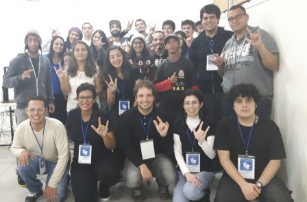 Participantes do 1º ECSL.