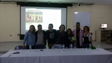 Membros que participaram e organizaram a mesa-redonda