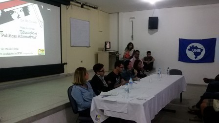 Mesa redonda sobre Educação e Políticas Afirmativas
