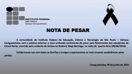 Nota de Pesar