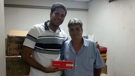 Professores Lucas Santos e Ricardo Dias