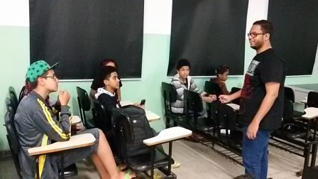 João explicando o estado de imponderabilidade