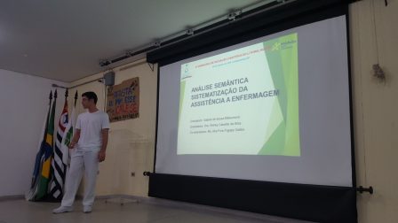 Apresentação do estudante Gabriel Matsumura