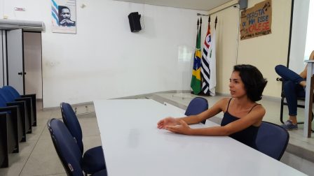Estudante secundarista Thiffany