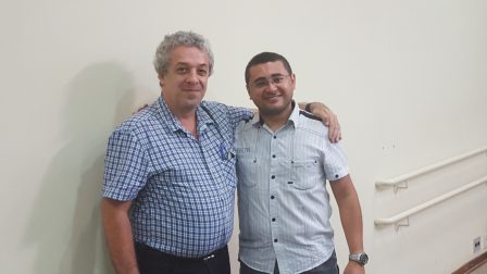 Professores Ricardo e Clayton