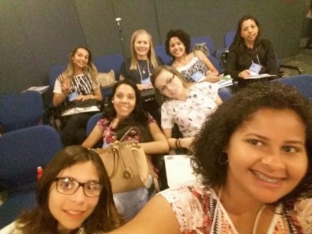 Estudantes durante uma das atividades do ENALIC