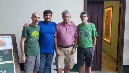 Mauricio, João Adriano, Ricardo Plaza e José Domingos