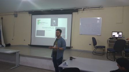 Apresentação do professor Alex