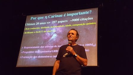 Apresentação do professor Damineli sobre Eta Carinae