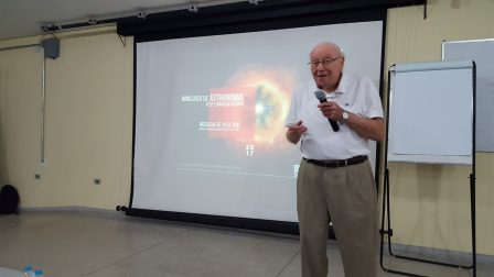 Palestra do professor Iuda no minicurso