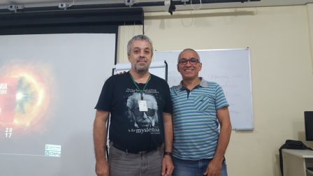 Professores Ricardo Plaza e José Bernardo